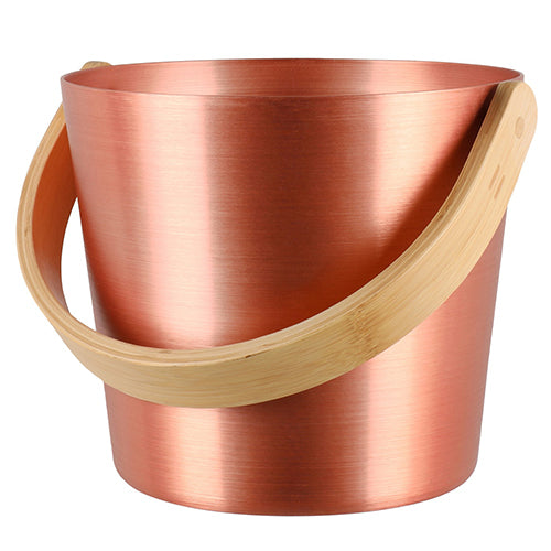 Sauna Bucket & Ladle - Curved Handle