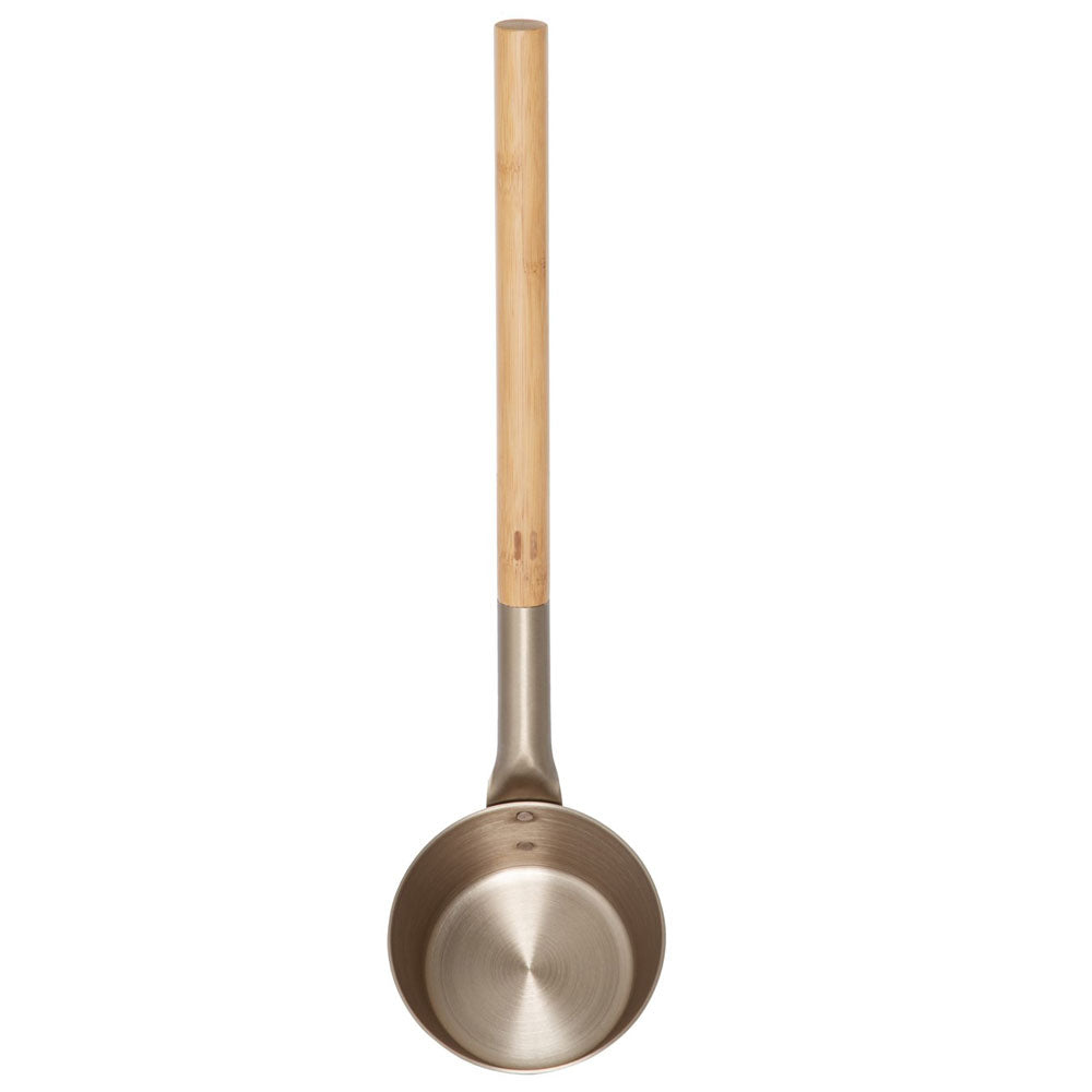 Rento Sauna Ladle Sauna Ladle, Aluminum w/ Thermo-Bamboo