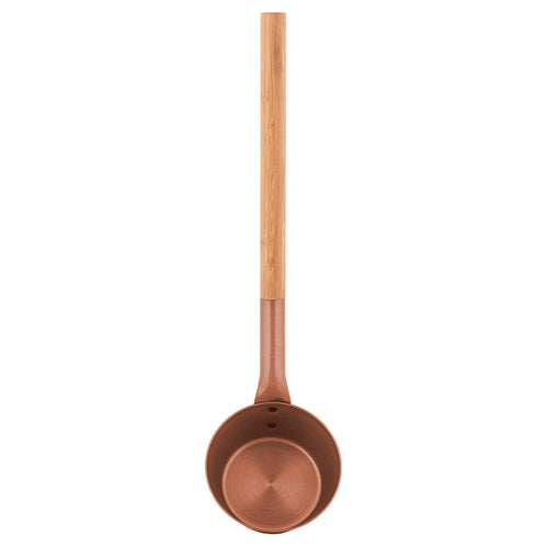 Rento Sauna Ladle Sauna Ladle, Aluminum w/ Thermo-Bamboo