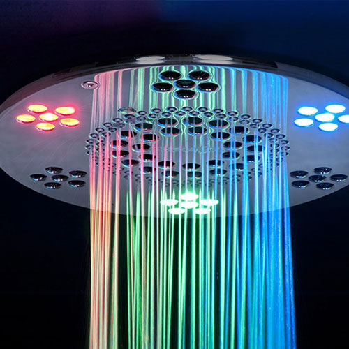 Serenity Light and Sound System Shower Head
