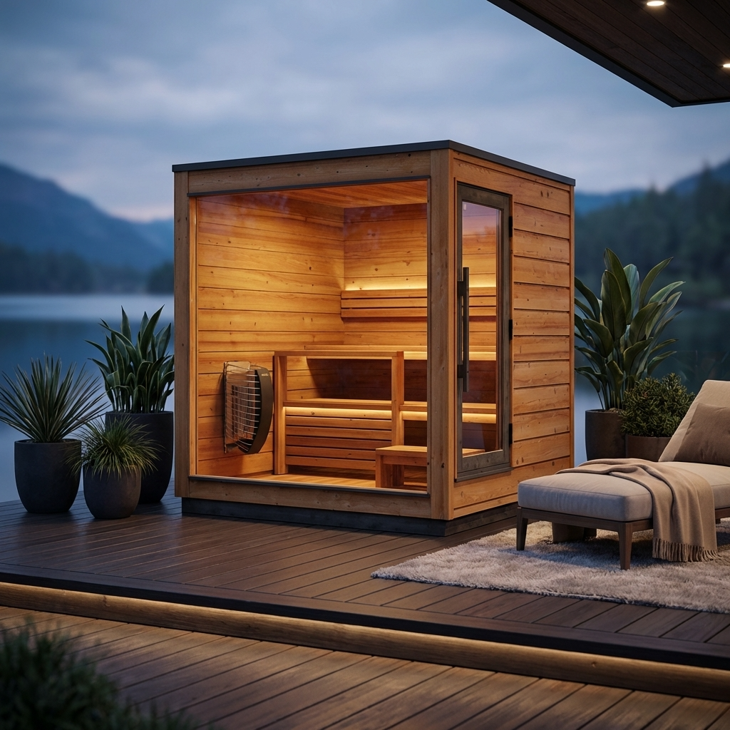 Thermasol Nordic Dawn Sauna Cabin