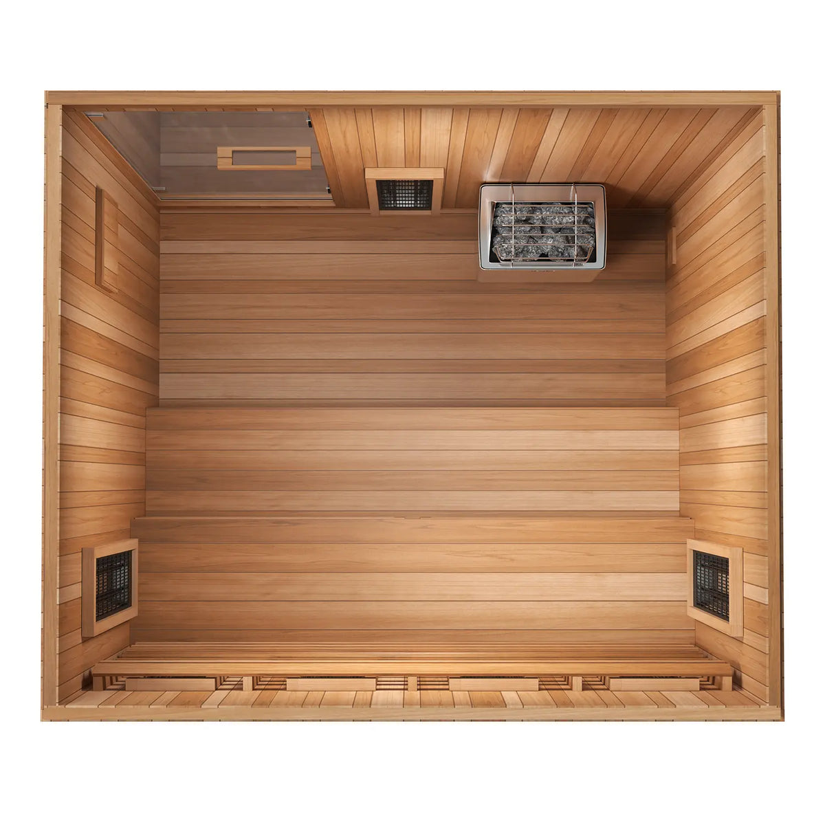 Finnmark FD-5 Trinity XL Red Light Combination Sauna - 4-person Finnmark