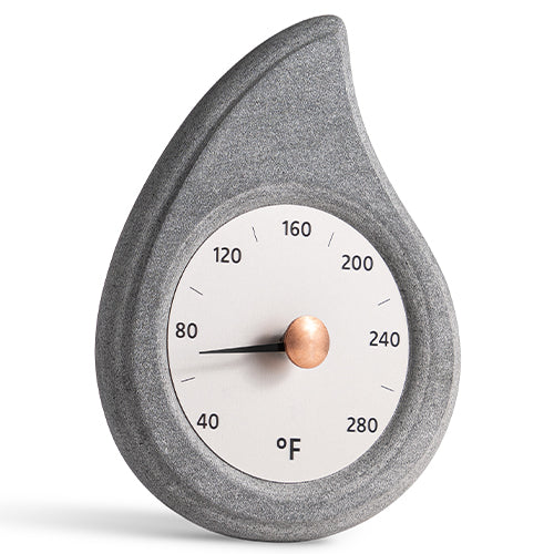 Hukka Pisarainen Sauna Thermometer, Fahrenheit, Droplet