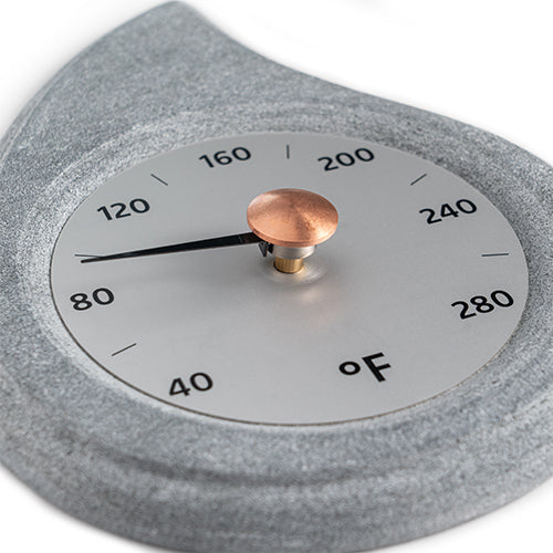 Hukka Pisarainen Sauna Thermometer, Fahrenheit, Droplet
