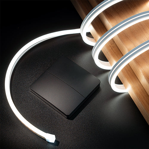 PROSAUNAS Dual-Zone Linear White LED Neon Light Kit