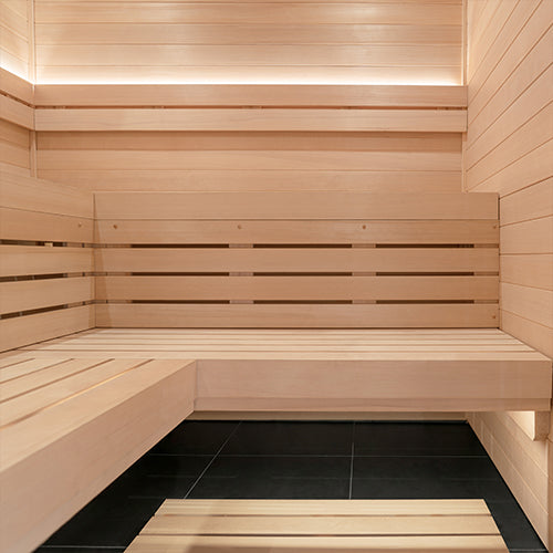 PROSAUNAS Dual-Zone Linear White LED Neon Light Kit