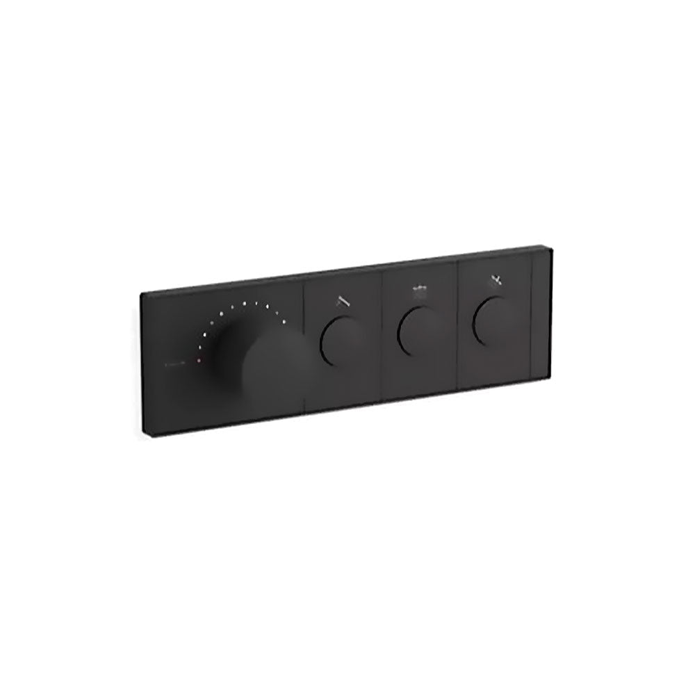 Anthem Three-Outlet Recessed Mechanical Thermostatic Valve Control