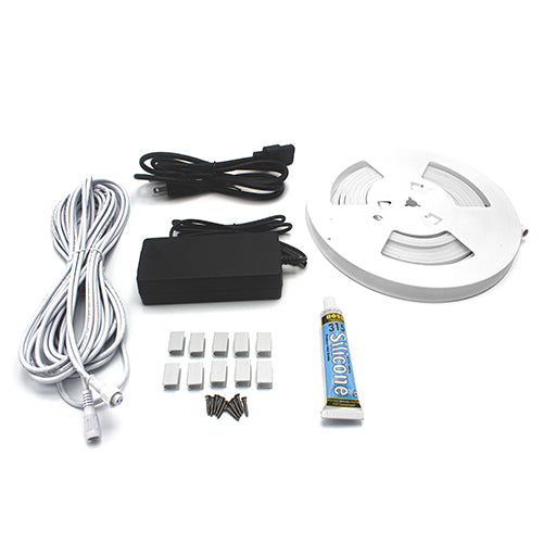 Universal Sauna Light Kit 16" Flexible White Light LED Strip