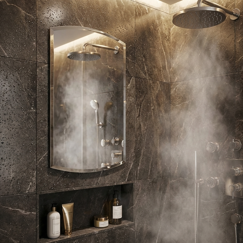 ThermaSol AVANT Fog Free, In-Shower Mirror, Heated