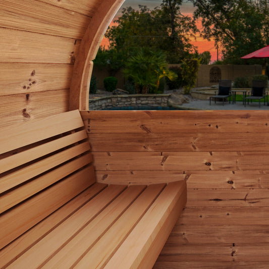 SaunaLife ERGO Model E8 Barrel Sauna