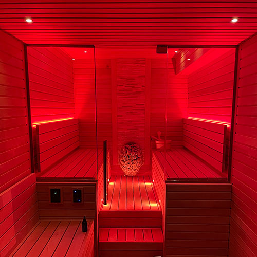 Bathology Spectrum 511 Sauna Room Color Bathing LED RGB Lighting System, Single Zone