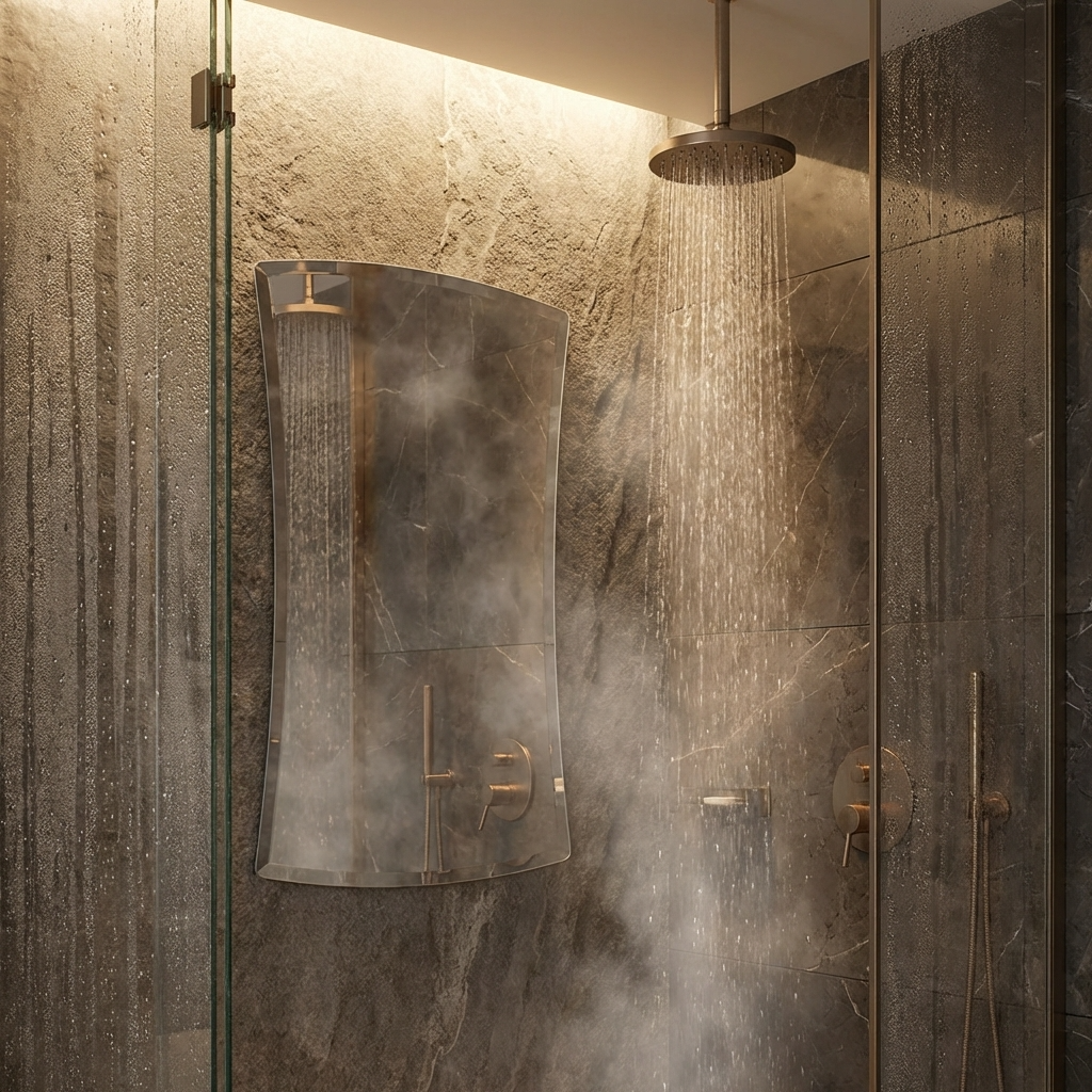 ThermaSol ECLIPSE Fog Free, In-Shower Mirror, Heated