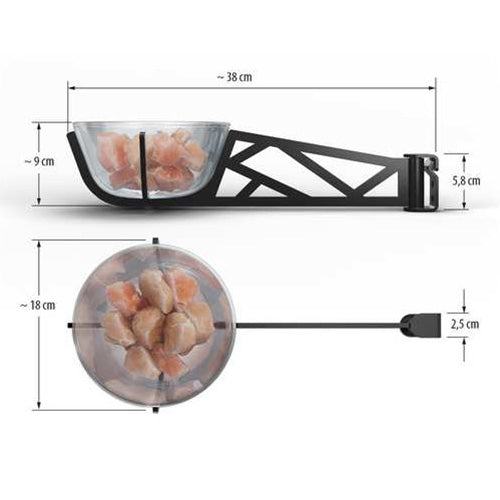 EOS Scent Trophy W Wall-Mounted Sauna Aroma Oil Reservoir