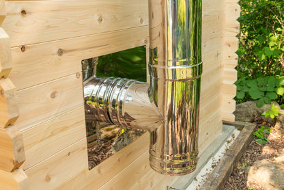 Georgian Cabin Sauna with Changing Room
