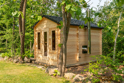 Georgian Cabin Sauna with Changing Room