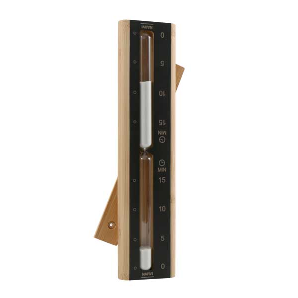 Temporizador de arena negro Narvi 