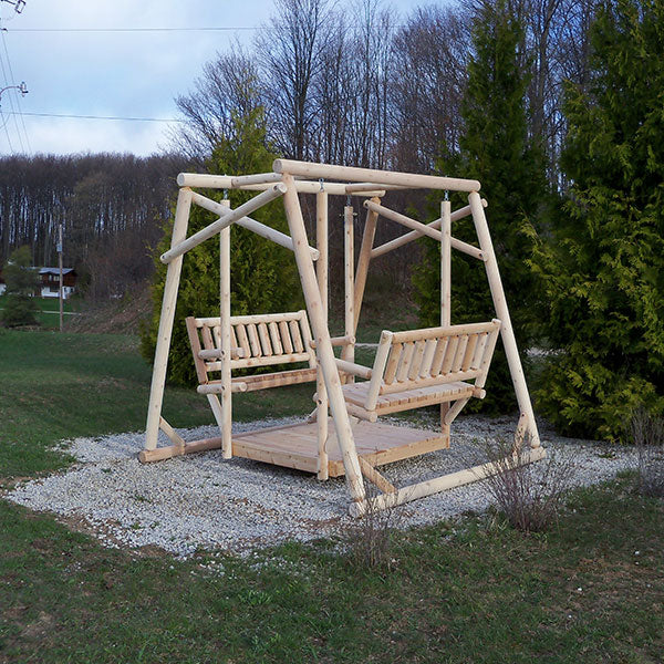 Old-Fashioned Log Swing