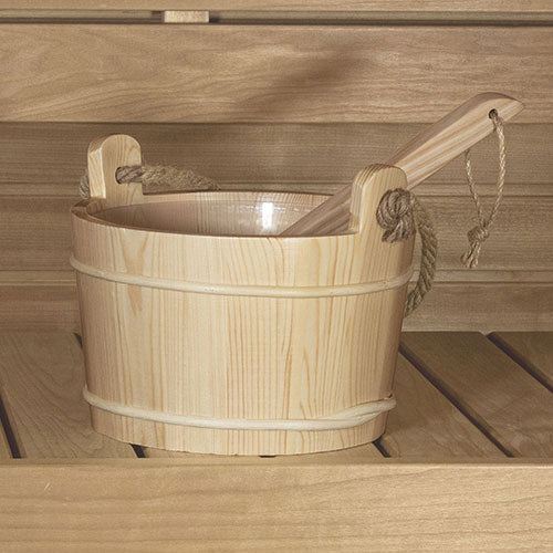 Traditional Sauna Bucket & Ladle