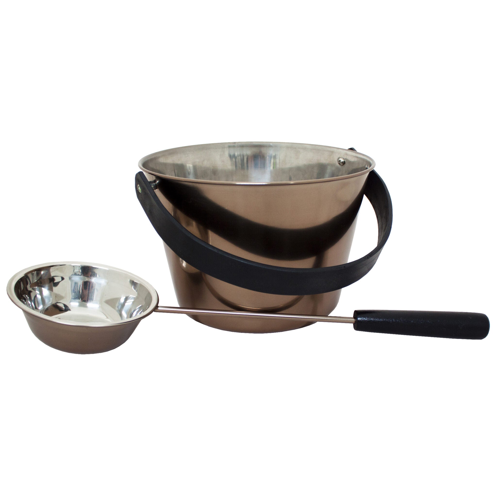 Stainless Steel Bucket & Ladle