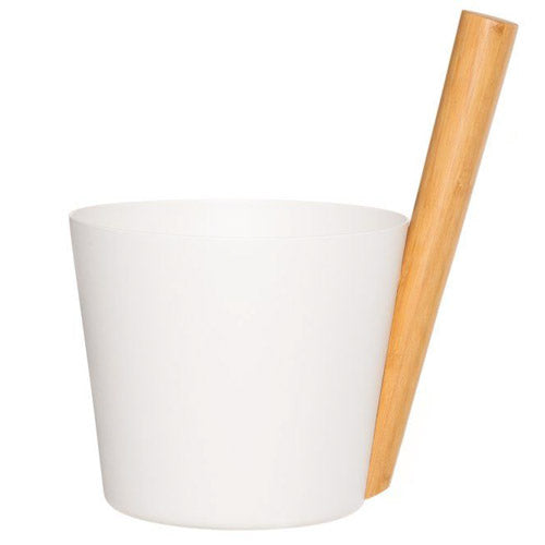 Rento Aluminum Sauna Bucket - Straight Handle