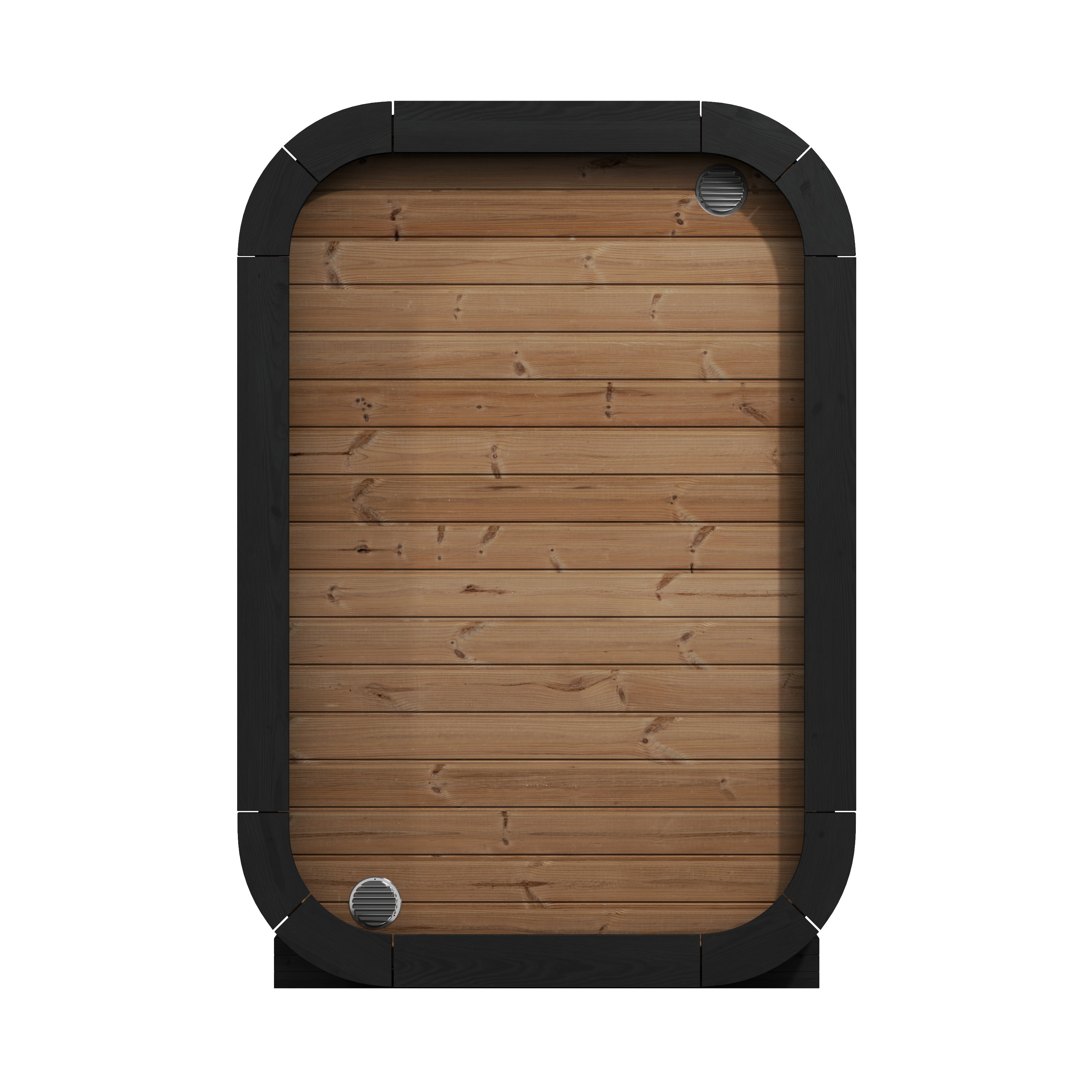 SaunaLife Model CL3G Cube Luxury Outdoor Sauna Kit - 2-person