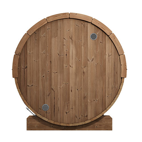 SaunaLife Model E7 Ergo Series Outdoor Sauna Barrel Kit 4-Person