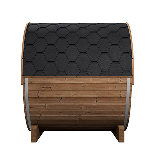 SaunaLife Model E7 Ergo Series Outdoor Sauna Barrel Kit 4-Person