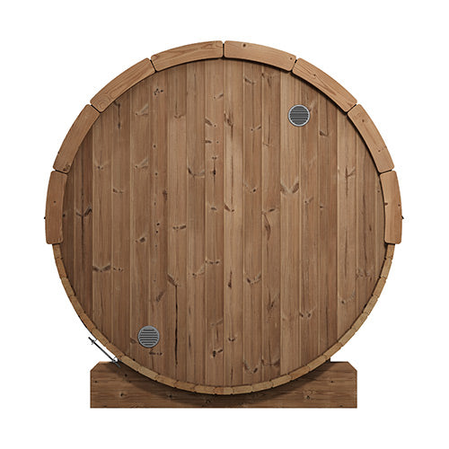 SaunaLife Model E8 Ergo Series Outdoor Sauna Barrel Kit, Up to 6 Persons