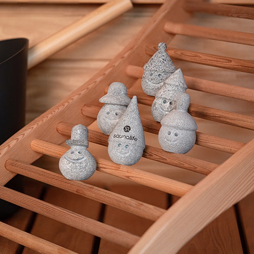 Stoney and Friends Stone Sauna Gnomes, 6 Pack