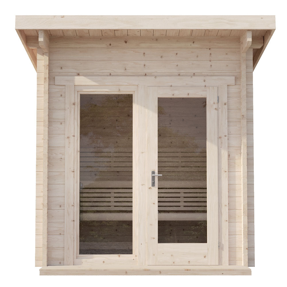 Model G4 Outdoor Home Sauna Kit