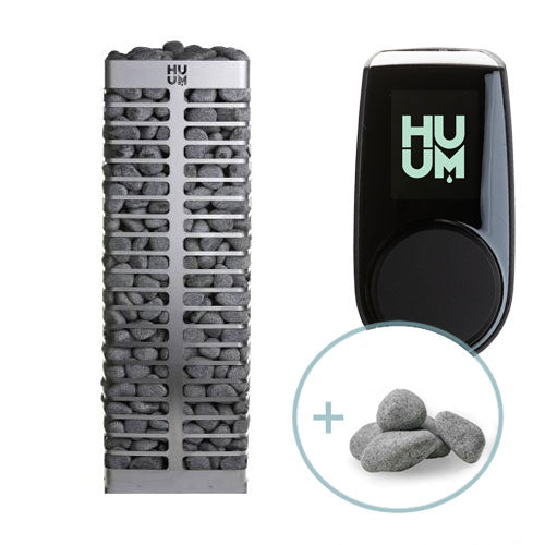 HUUM STEEL Electric Sauna Heater Package