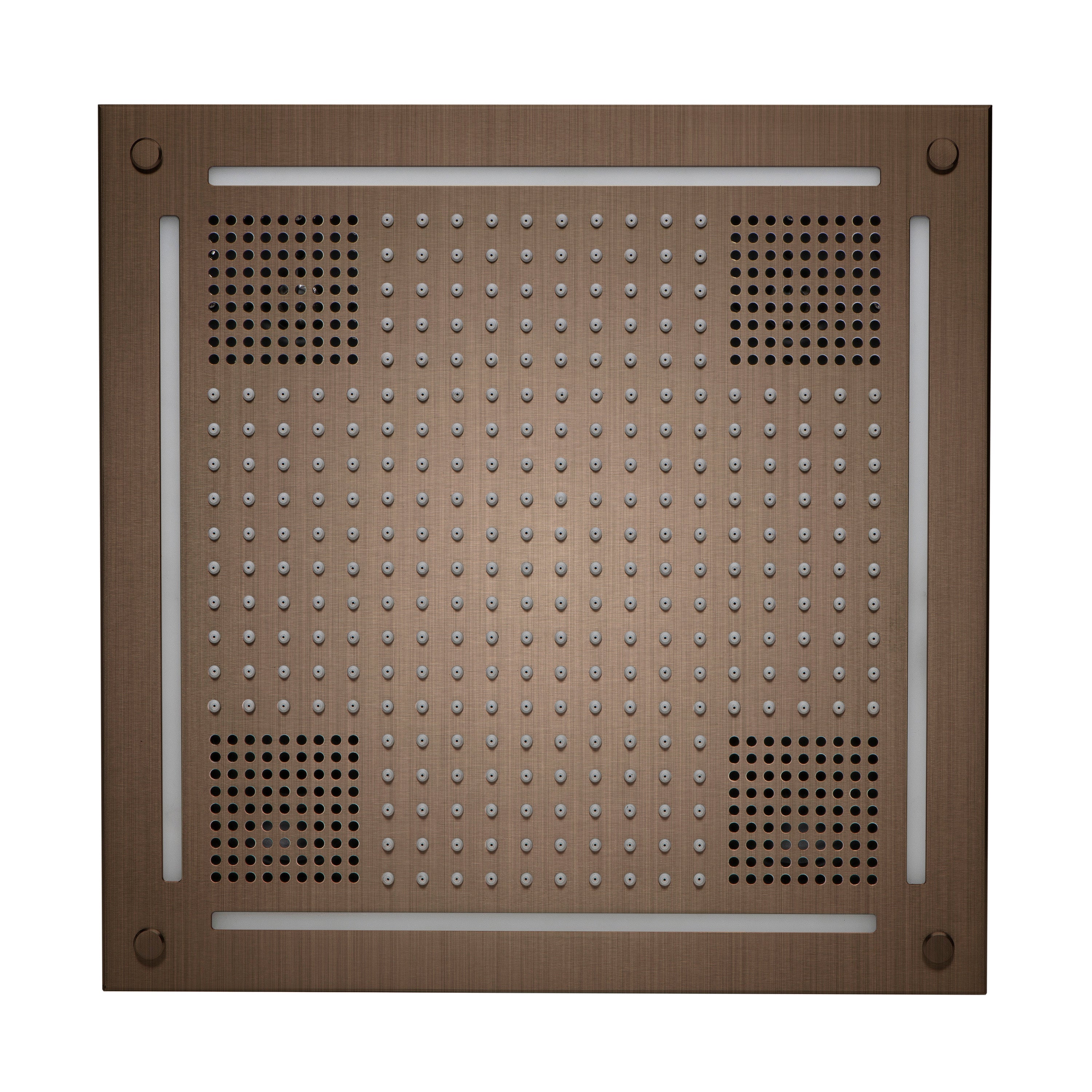 HydroVive Shower Head with Light, Sound, & Rain System