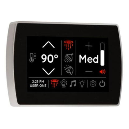 Steam Shower Control, 5" Touchscreen
