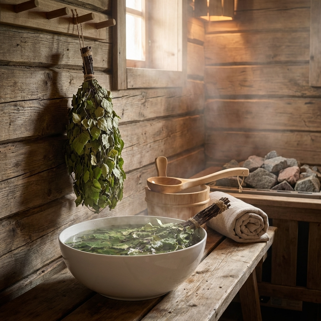 Sauna Whisk Eucalyptus & Birch