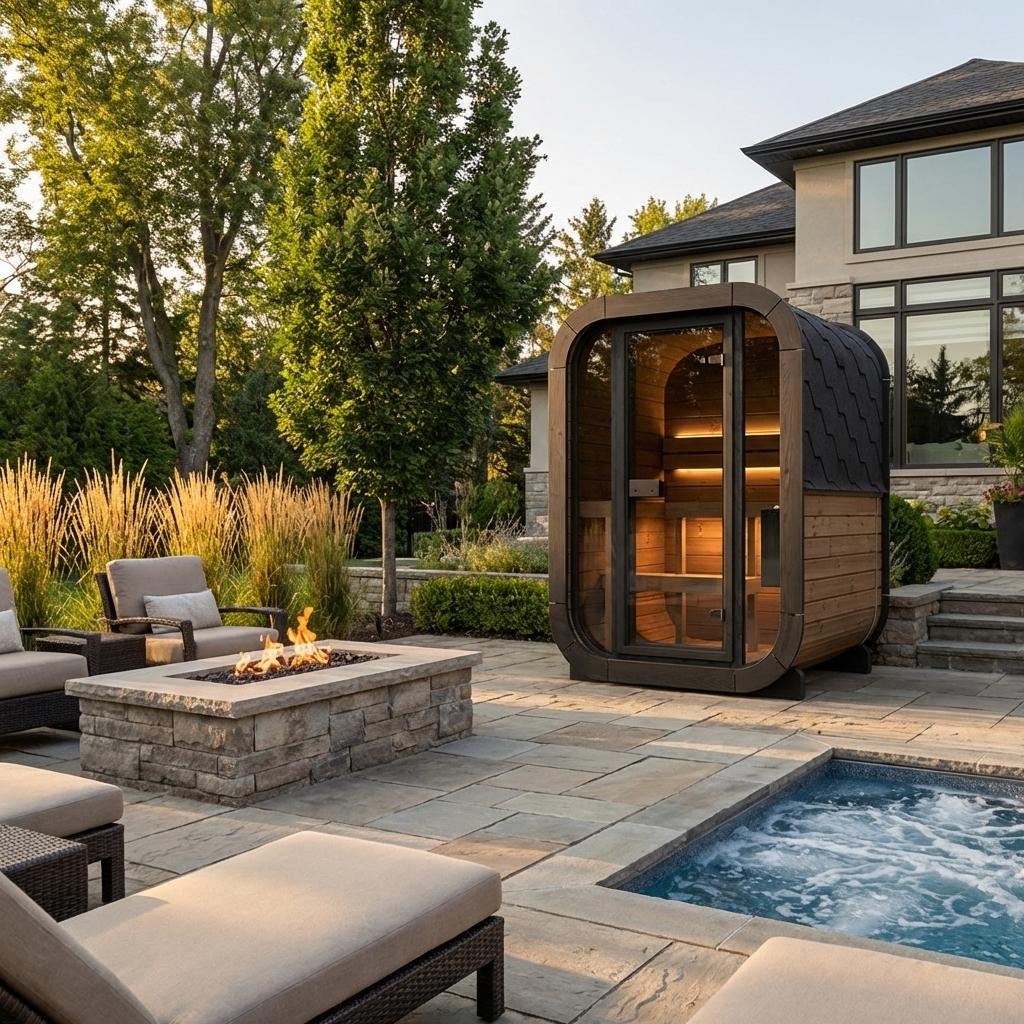 SaunaLife CL3G Traditional Outdoor Sauna