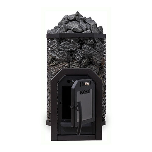 Cozy Heat Thru-Wall Sauna Heater Wood-Burning