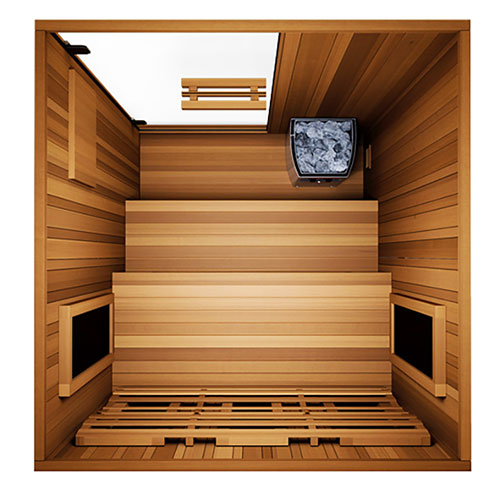 Finnmark FD-4 Trinity - Red Light, Infrared, & Steam Sauna Combo
