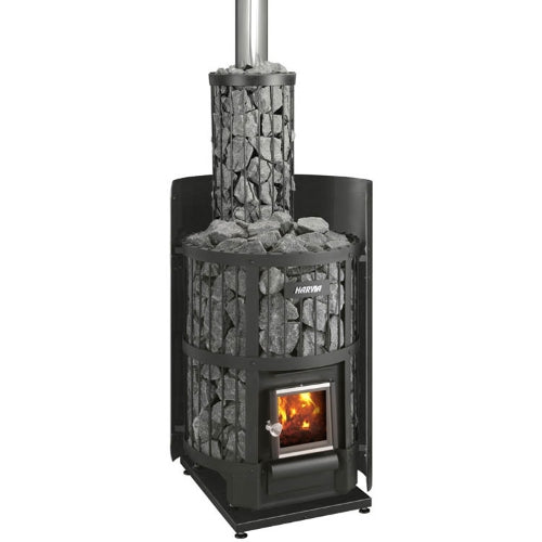 Harvia Legend 150 SS Wood-Burning Sauna Stove Package