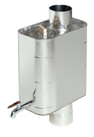 Harvia Pro 20 BK WH Wood-Burning Sauna Stove Package, 24kW