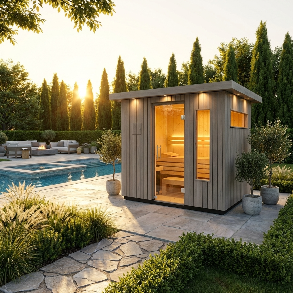 Kohler C2 Outdoor Traditional Sauna Kit