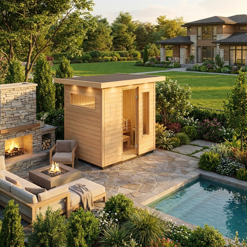 Kohler C2 Outdoor Traditional Sauna Kit