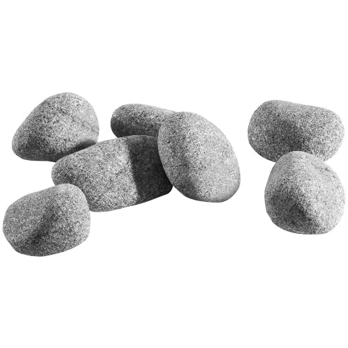 Narvi Round Stones Sauna Stones, Rounded, 10-15cm, 44lbs