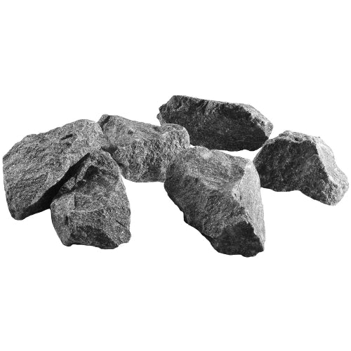 Narvi Split-Face Stones Sauna Stones, Split-Face, 10-15cm, 44lbs