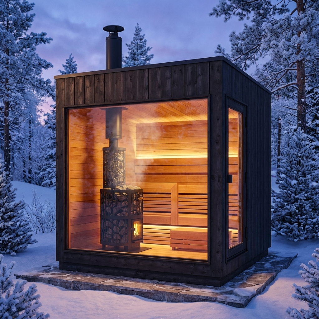 Thermasol Nordic Misty Sauna Cabin
