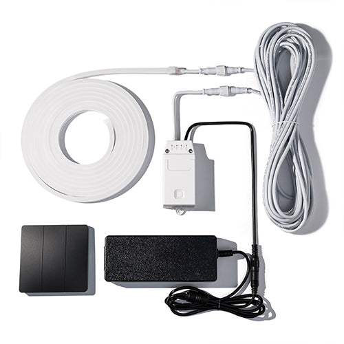 PROSAUNAS Three-Zone Linear White LED Neon Light Kit