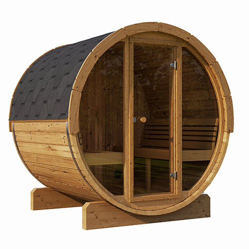 SaunaLife ERGO Model E7 Barrel Sauna