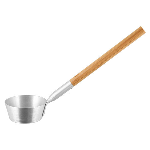 Rento Sauna Ladle Sauna Ladle, Aluminum w/ Thermo-Bamboo