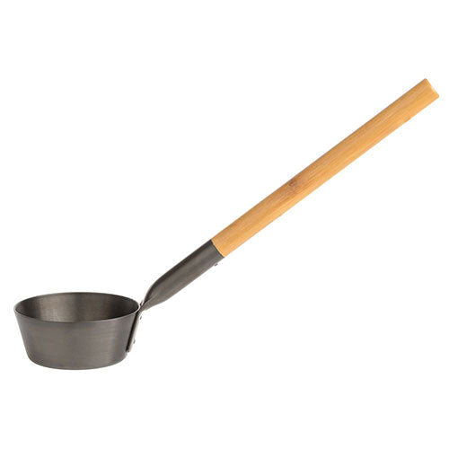 Rento Sauna Ladle Sauna Ladle, Aluminum w/ Thermo-Bamboo