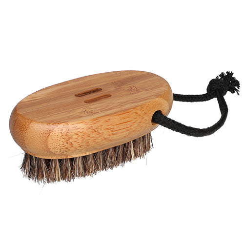 Rento Nail Brush Nail Brush, Oil-Treated Bamboo, Natural Bristles