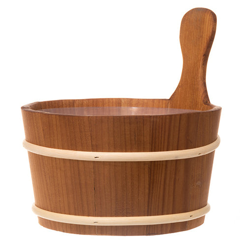 4Living Straight Handle Sauna Bucket